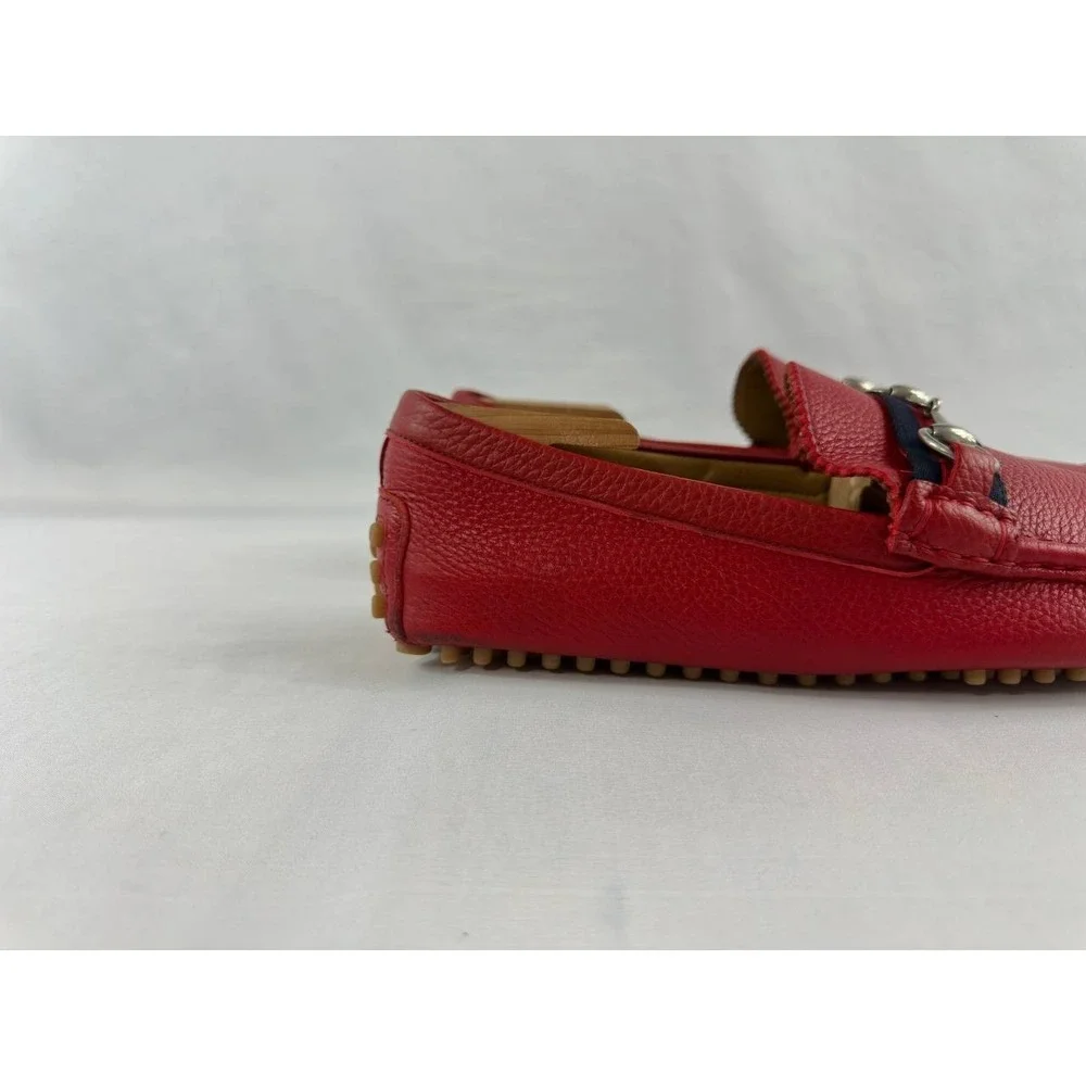 Gucci red leather